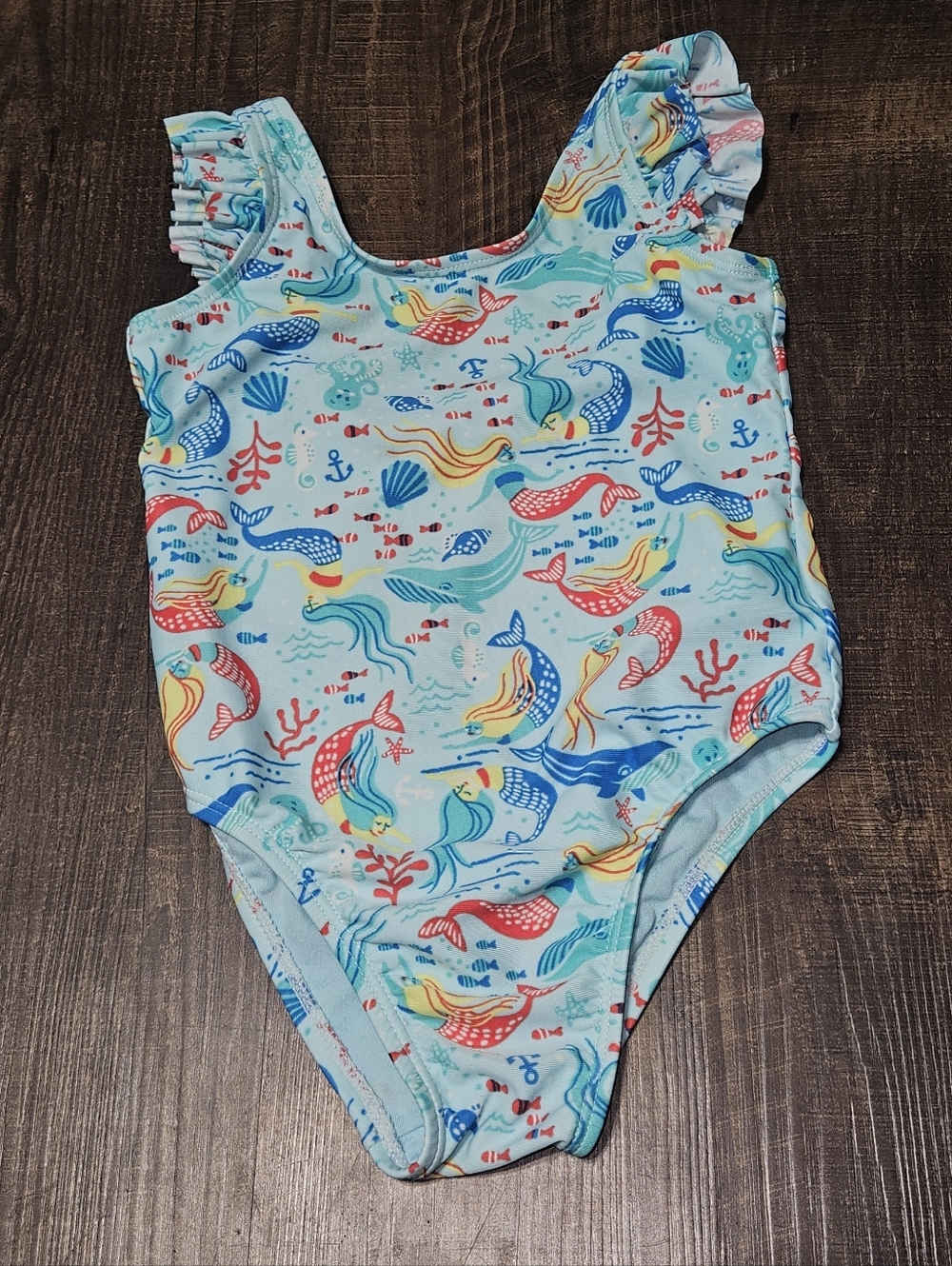 Baby Gap Mermaid Ruffle Swimsuit